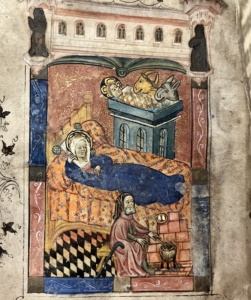 MS. 5 The Nativity f. 56v