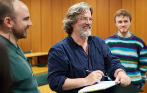 Sir Gregory Doran in rehearsals for The Two Gentleman of Verona at the Oxford Playhouse, May 2024