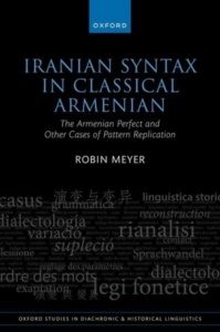 Book cover Iranian Syntax in Classical Armenian