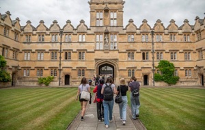 University College, Oxford Main Quad - photo by John Cairns