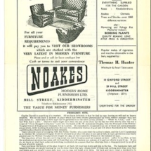 Colin Ford - The Opera House, Kidderminster - Programme back cover - profile Colin Ford - The Opera House, Kidderminster - Programme back