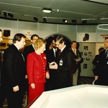 Colin Ford with Margaret Thatcher, NMPFT Bradford - profile Colin Ford with Margaret Thatcher, NMPFT Bradford