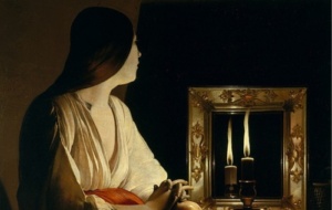 The Penitent Magdalen, Georges de la Tour