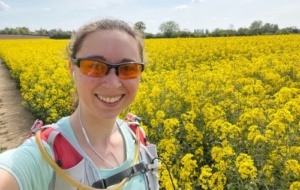 Maria Ordovas-Montanes on a 30-mile practice run ahead of her attempt on the Oxf