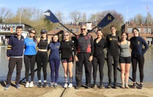 W2 Torpids 2025 crew with coach, Argy