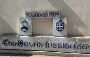 Univ Ambassadors visit Devas Club - Devas Club sign