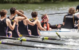 M3's firm bump on New III on Wednesday (Photo by Lauren Hazel)