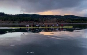 Training camp in Spain, Paolo in four seat