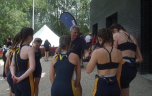 W2 with coach Argy before boating on Saturday