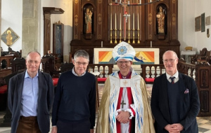 Andrew Norman installed as Bishop in Europe