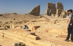 The ruins of the Temple of Soknopaios at Dime (Photo: M Schentuleit)