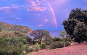 Cargèse Summer School 2025 - a rainbow over the ocean - Ethan Carragher